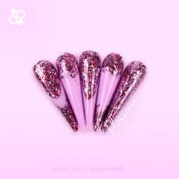 cosmic gel P958 purple fraise nail shop 2