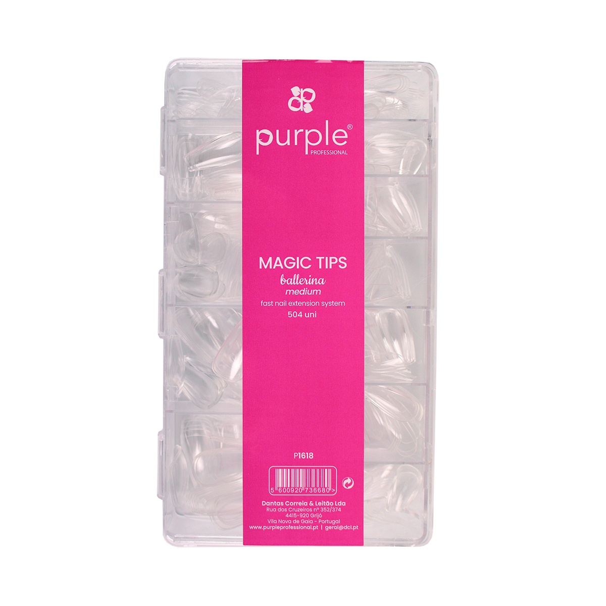 P1618 magic tips purple fraise nail shop 1