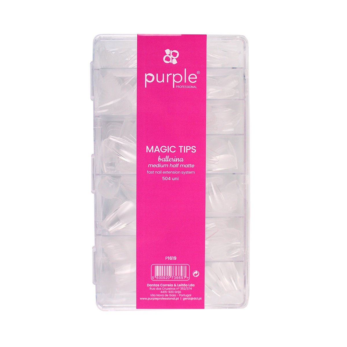 P1619 magic tips purple fraise nail shop 1