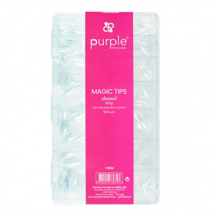 P1662 magic tips purple fraise nail shop 1