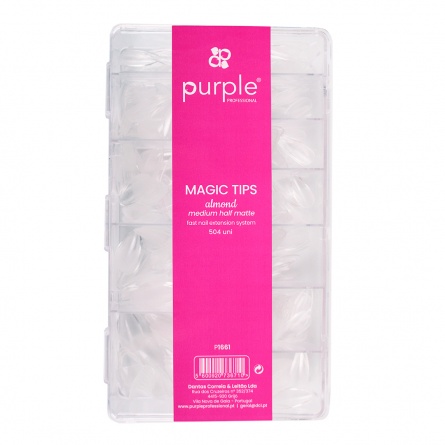 P1661 magic tips purple fraise nail shop 1