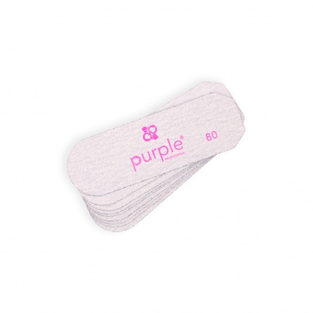 recharges pedicure P3049 purple fraise nail shop