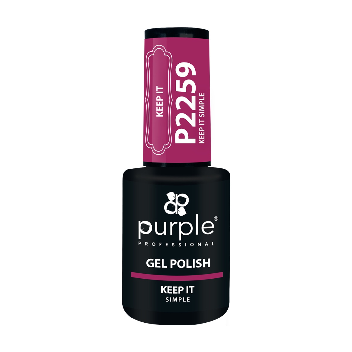 vernis semi permanent P2259 fraise nail shop