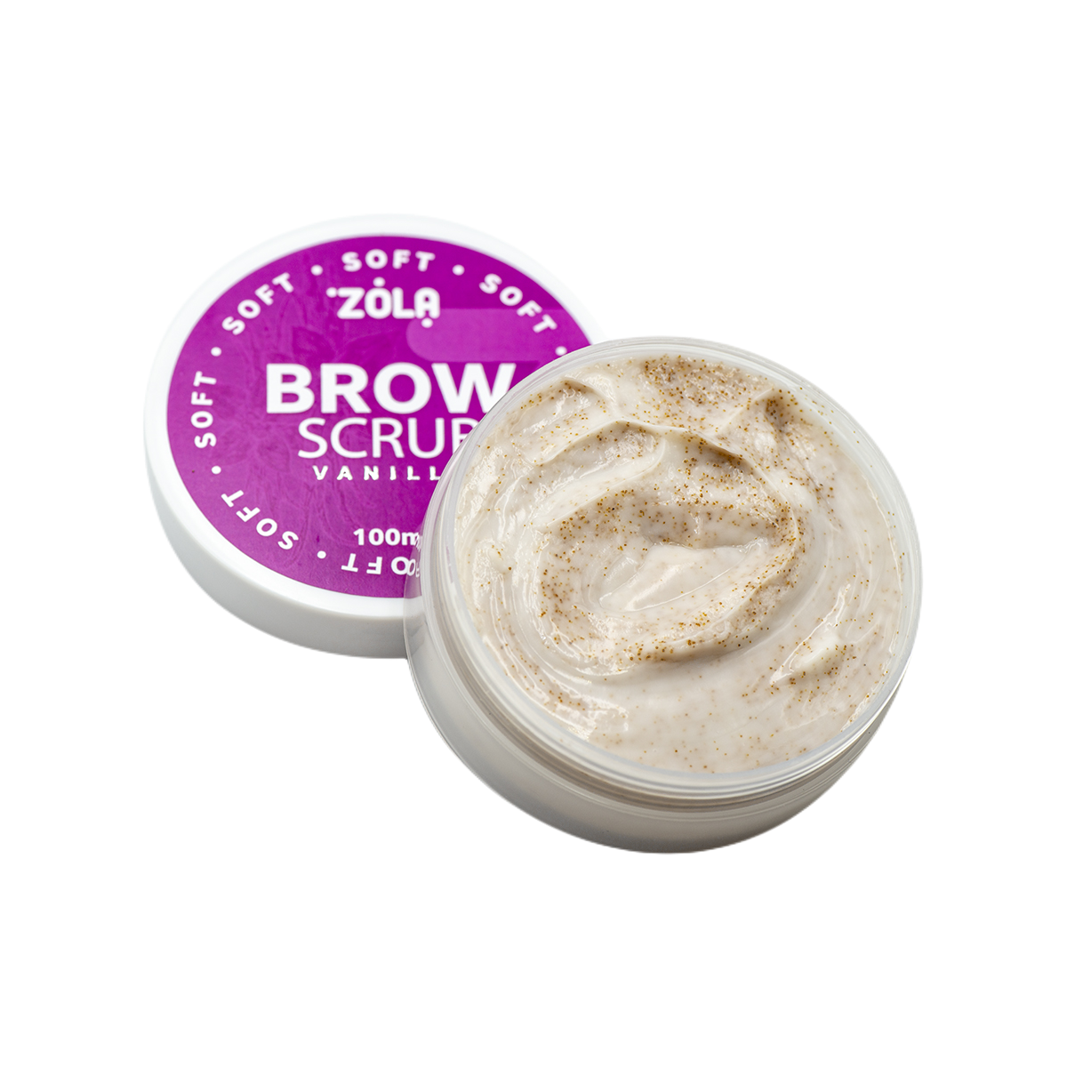 gommage vanille sourcils zola fraise nail shop 2