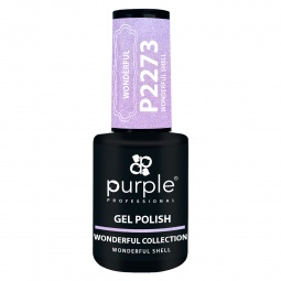vernis semi permanent purple P2273 fraise nail shop