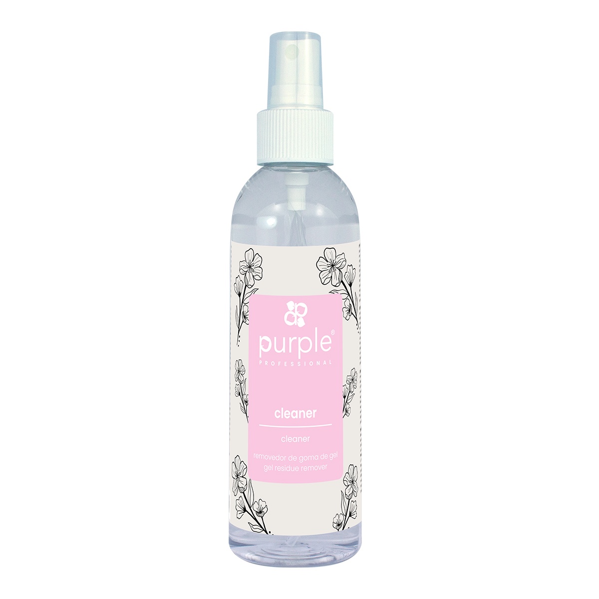 cleaner P636 purple fraise nail shop