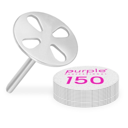 support-disque-pedicure-p3055-purple-fraise-nail-shop