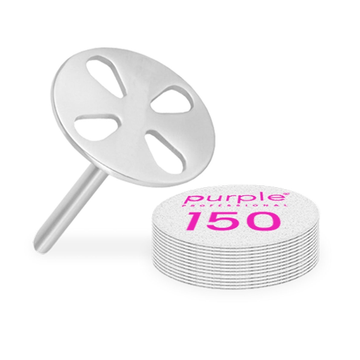 support-disque-pedicure-p3055-purple-fraise-nail-shop