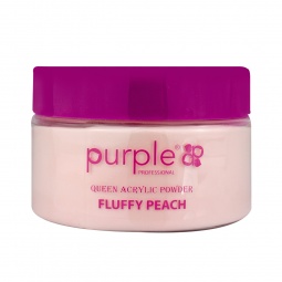 acrylique P1586 fluffy pink purple fraise nail shop