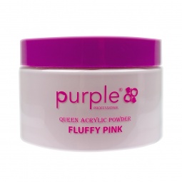 acrylique P1570 fluffy pink purple fraise nail shop