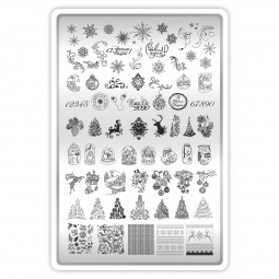 plaque stamping taki da 10 fraise nail shop