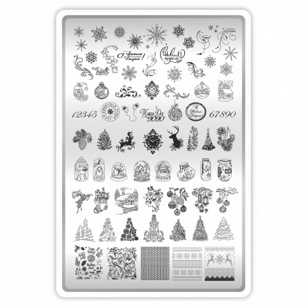 plaque stamping taki da 10 fraise nail shop