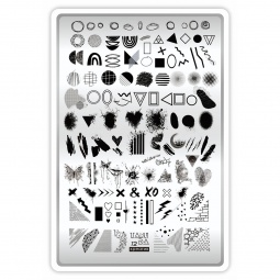 plaque stamping taki da 12 fraise nail shop