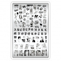 plaque stamping taki da 15 fraise nail shop