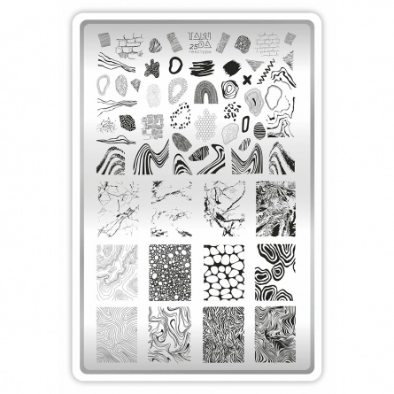 plaque stamping taki da 25 fraise nail shop