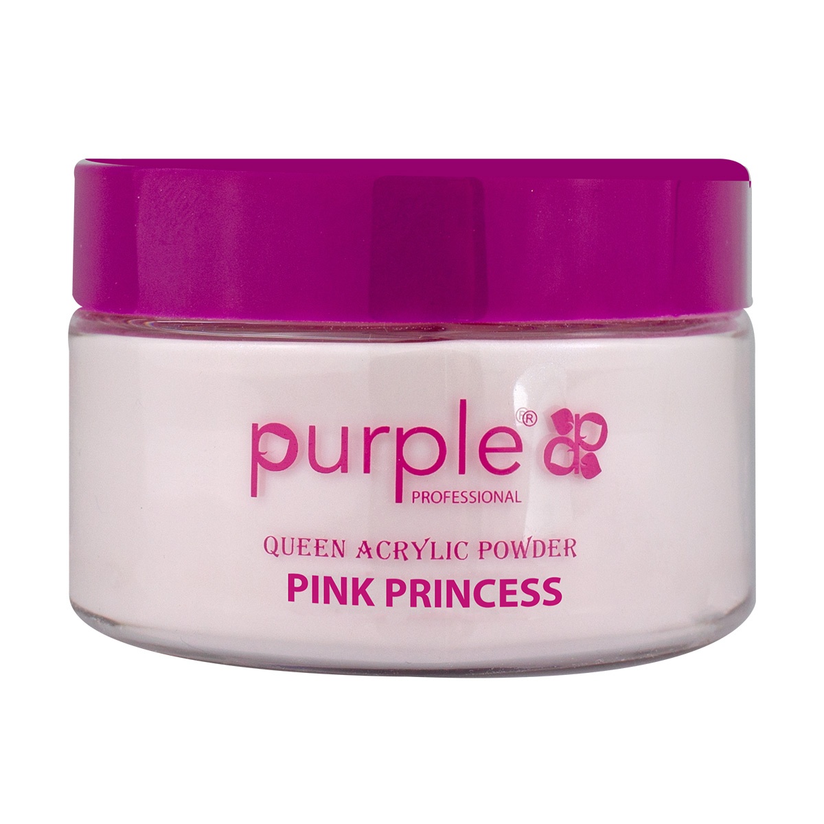 poudre acrylique P1589 purple fraise nail shop