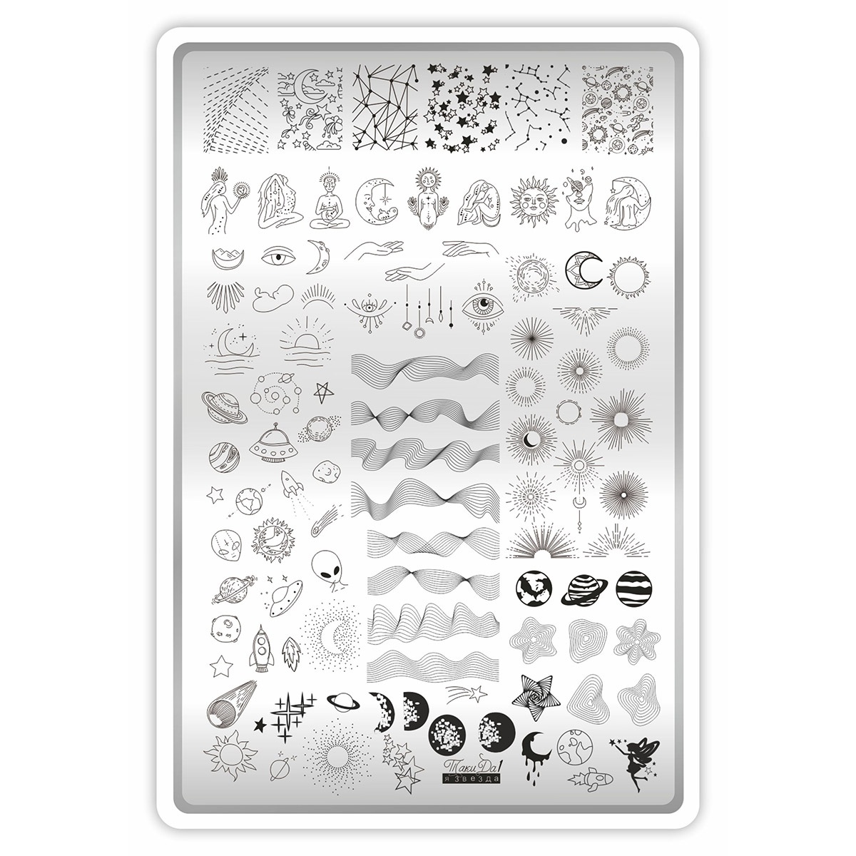 plaque stamping taki da 01 fraise nail shop