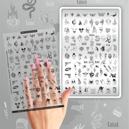 pochoir demonstration takida 21 fraise nail shop