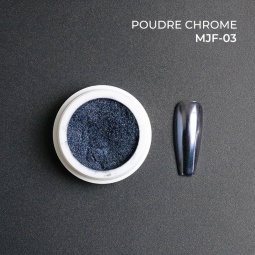 poudre chrome 03 fraise nail shop