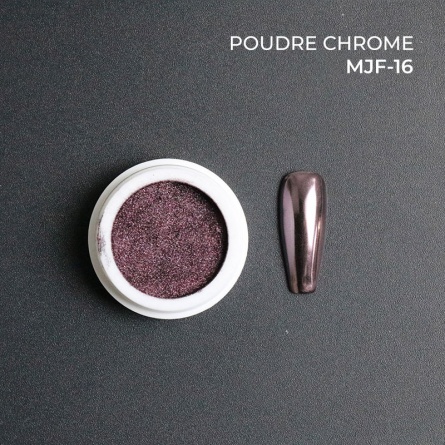 poudre chrome 16 fraise nail shop