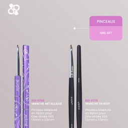 pinceau purple P771 P777 fraise nail shop