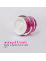 acrygel white shimmer gold fraise nail shop 3