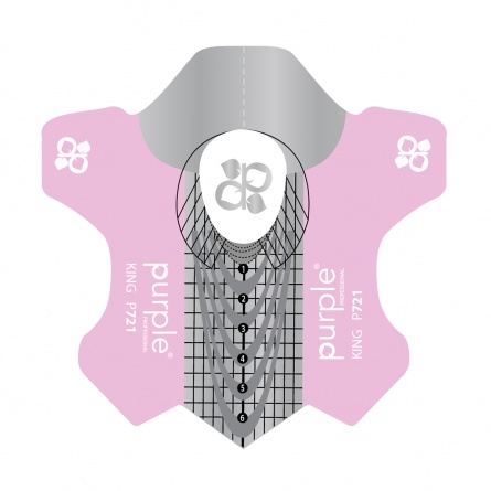 chablon P721 purple fraise nail shop