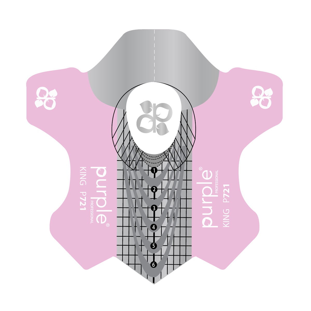 chablon P721 purple fraise nail shop