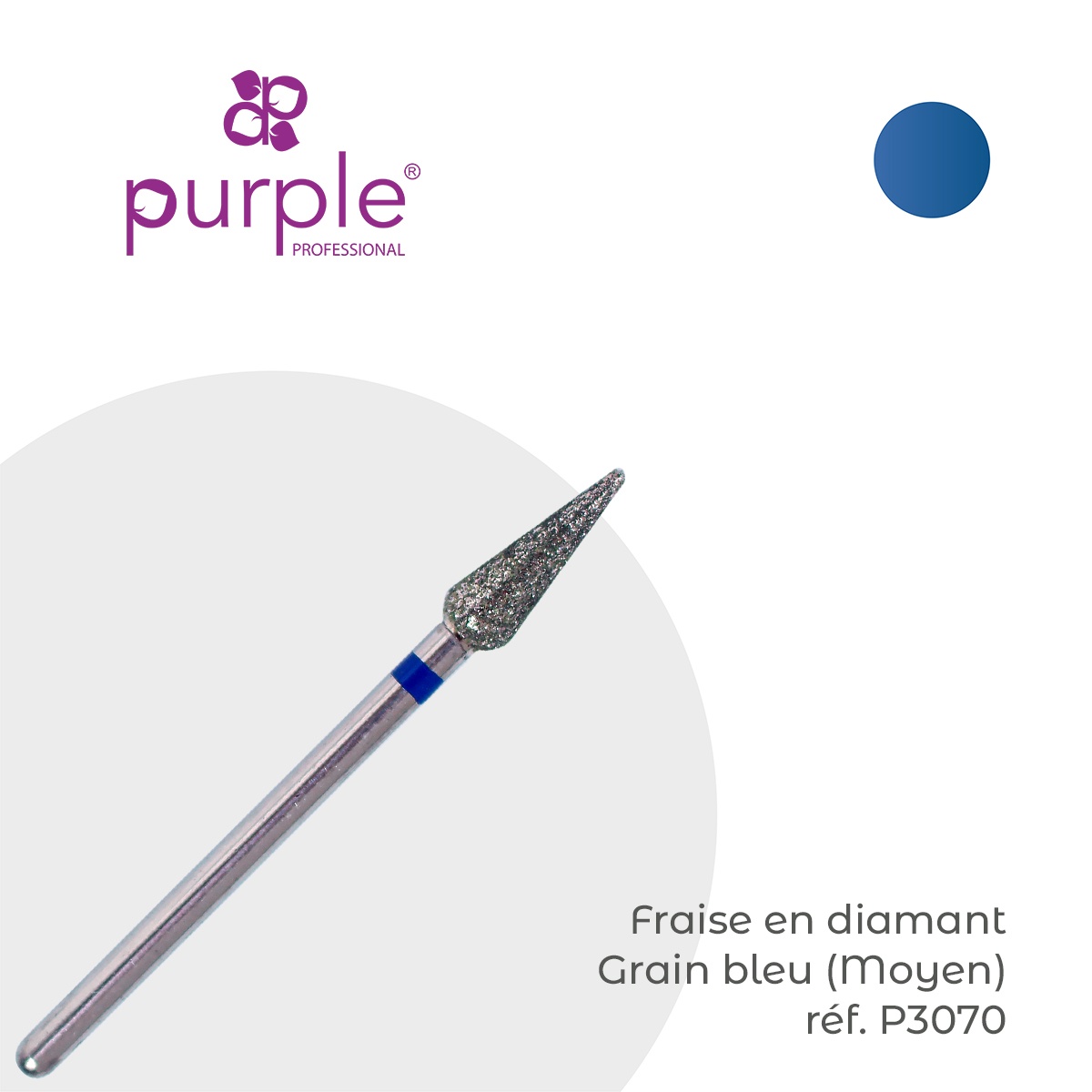 fraise P3070 purple fraise nail shop