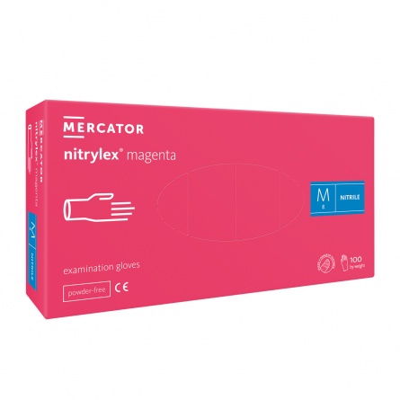 gants magenta m fraise nail shop