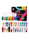 set 12 vernis born pretty fraise nail shop