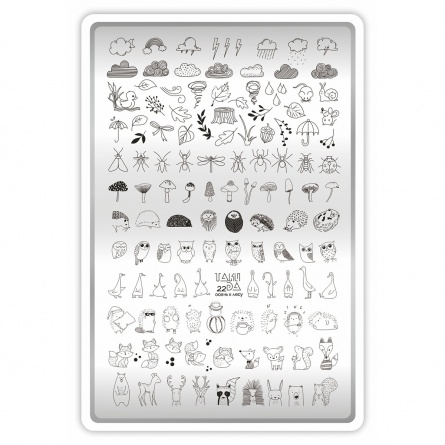 plaque stamping takida 22 fraise nail shop