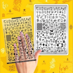 plaque stamping takida 29 fraise nail shop