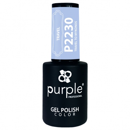 vernis semi permanent purple P2230 fraise nail shop
