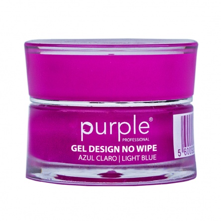 gel design bleu clair fraise nail shop