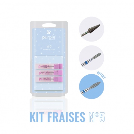 kit fraises 5 purple fraise nail shop
