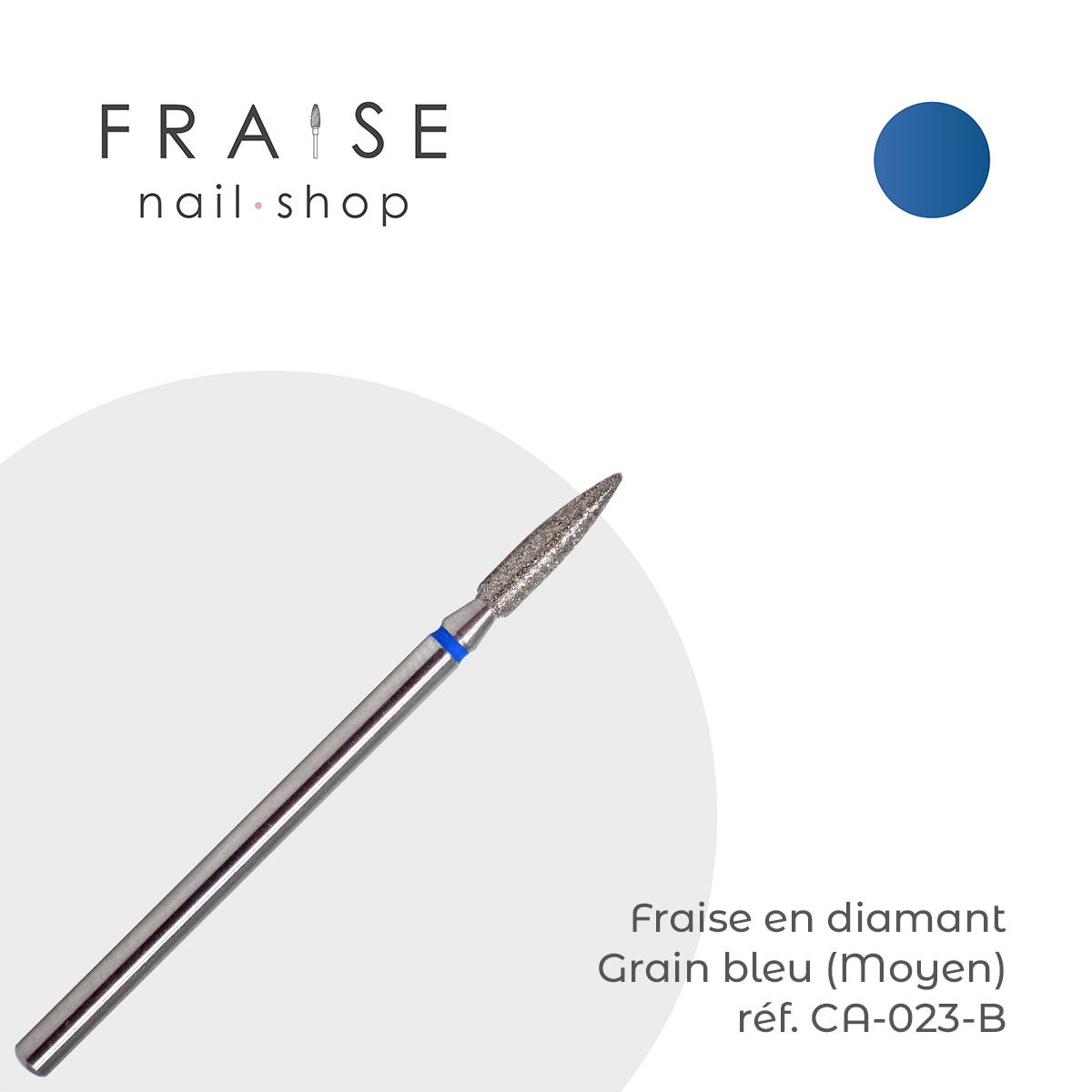 embout CA023B fraise nail shop