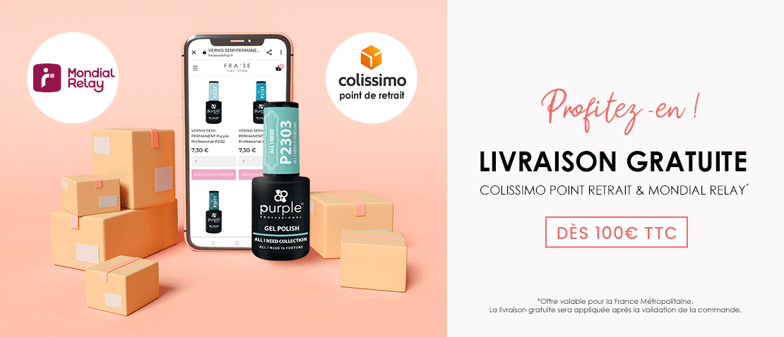 banniere livraison gratuite colissimo hp